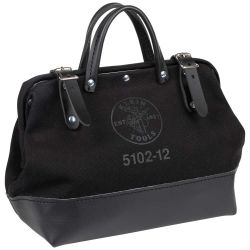 Tool Bag, Black Canvas, 12-Inch