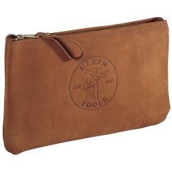 5139L Zipper Bag, Top-Grain Leather Tool Pouch, 12-1/2-Inch
