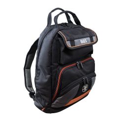 55475 Tradesman Pro™ Tool Bag Backpack, 35 Pockets, Black, 17.5-Inch