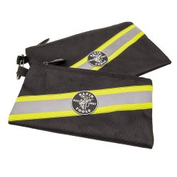 55599 Zipper Bags, High Visibility Tool Pouches, 2-Pack