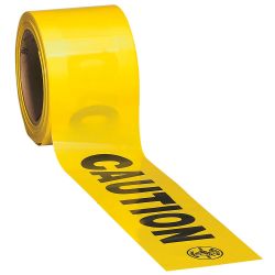 Caution Tape - With options in both yellow and red, as well as multiple lengths, Klein Tools caution tape is made of tough, durable polyethylene and is designed to be bright, bold and hard to miss.