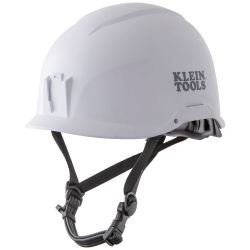 60145 Safety Helmet, Non-Vented-Class E, White