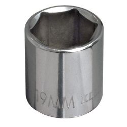 Metric Sockets - Available individually or in sets, our metric sockets are designed for heavy work. With various sizes to meet your needs, the sockets are forged from rugged alloy steels and feature chrome finish for lasting protection.
