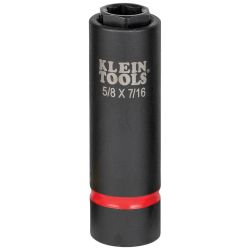 66062 2-in-1 Impact Socket, 6-Point, 5/8 and 7/16-Inch