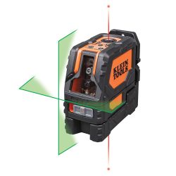 93LCLG Laser Level, Self-Leveling Green Cross-Line and Red Plumb Spot