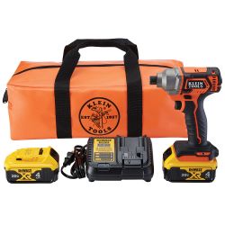 BAT20CD1 Battery-Operated Compact Impact Driver, 1/4-Inch Hex Drive, Full Kit