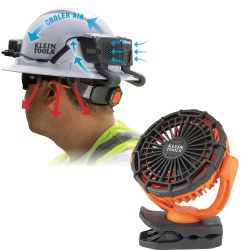 Fans - Klein Tool’s line of jobsite fans is perfect for when you need a light and portable airflow solution. No matter how hot or stuff, Klein’s fans produce a powerful airflow and can be easily moved around the jobsite to fit your needs.
