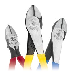 Diagonal Cutting Pliers - Klein Tools' Diagonal Cutting Pliers offer numerous benefits, including plastic-dipped handles for all-day comfort and easy tool identification, reduced handle wobble, induction-hardened cutting knives and beveled cutting edges perfect for close cutting.