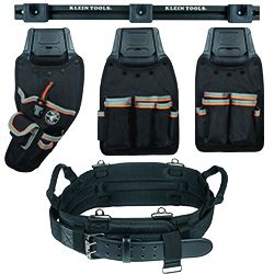 Modular Tool Pouch System - Build your own tool belt and carry only the tools you need with the Click Lock™ Modular Tool Pouch System. Then store pouches in your garage, shop or work van with our Wall Rack. Rotate between four styles of pouches for an easy change from belt to wall rack.
