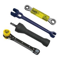 Lineman Wrenches - When doing high line utility pole installation and repair, linemen need wrenches that are built to last. Klein Tools offers a variety of lineman wrenches, from basic options, to 4-in-1 multi-purpose wrenches, to heavy duty ratcheting wrenches, all are guaranteed to help you get the job done.